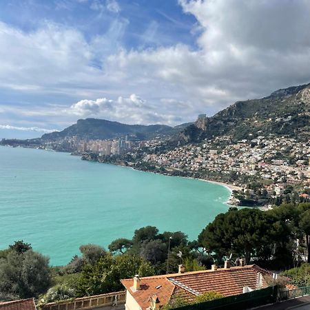 Aux Portes De Monaco Superbe T3 Vue Mer Roquebrune-Cap-Martin Bagian luar foto
