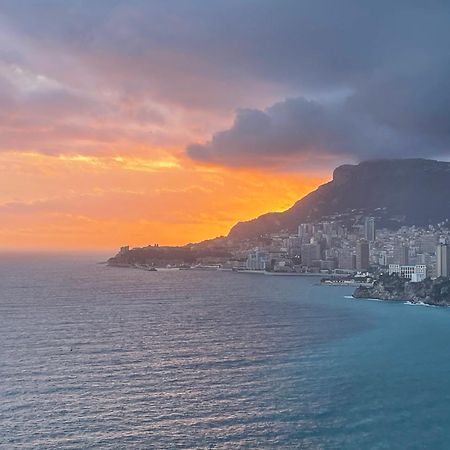 Aux Portes De Monaco Superbe T3 Vue Mer Roquebrune-Cap-Martin Bagian luar foto