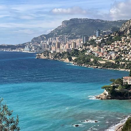 Aux Portes De Monaco Superbe T3 Vue Mer Roquebrune-Cap-Martin Bagian luar foto
