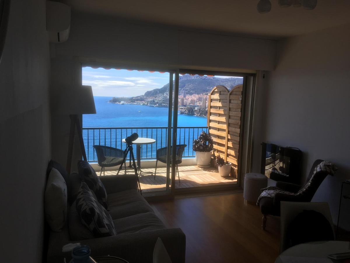 Aux Portes De Monaco Superbe T3 Vue Mer Roquebrune-Cap-Martin Bagian luar foto